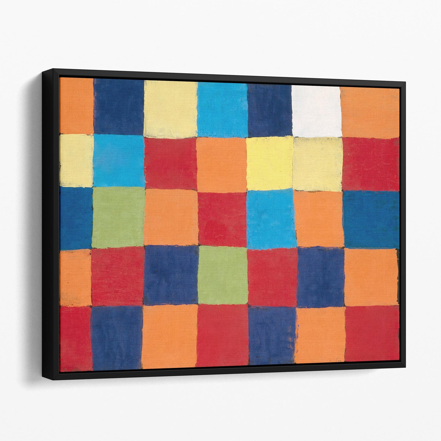 Qu 1 Color Chart (1930) by Paul Klee