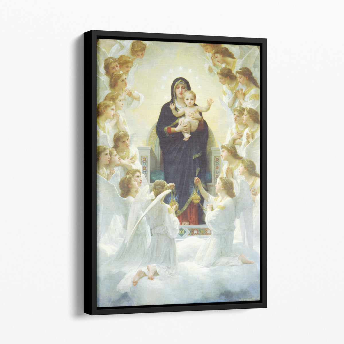 The Virgin With Angels, 1900 - William-Adolphe Bouguereau