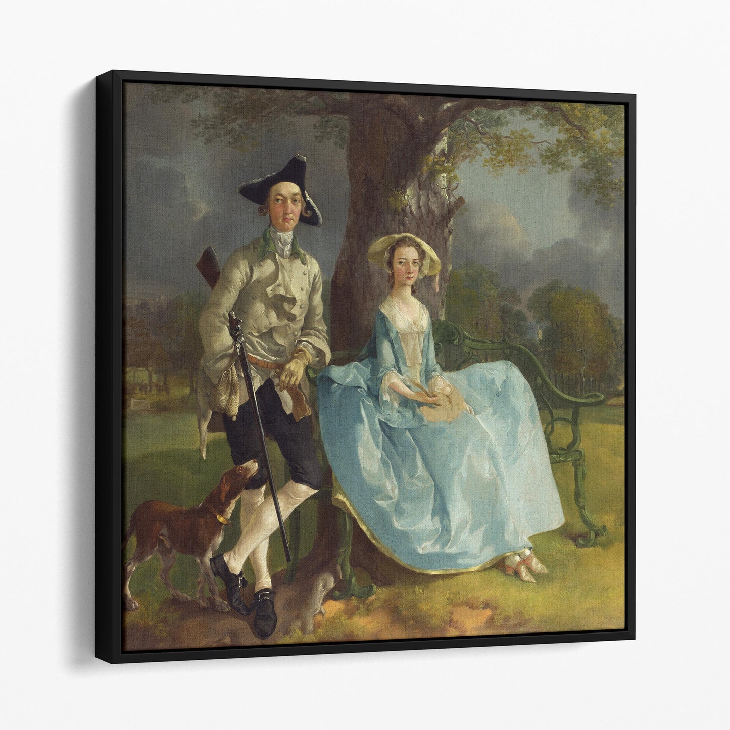 Mr and Mrs Andrews by Thomas Gainsborough