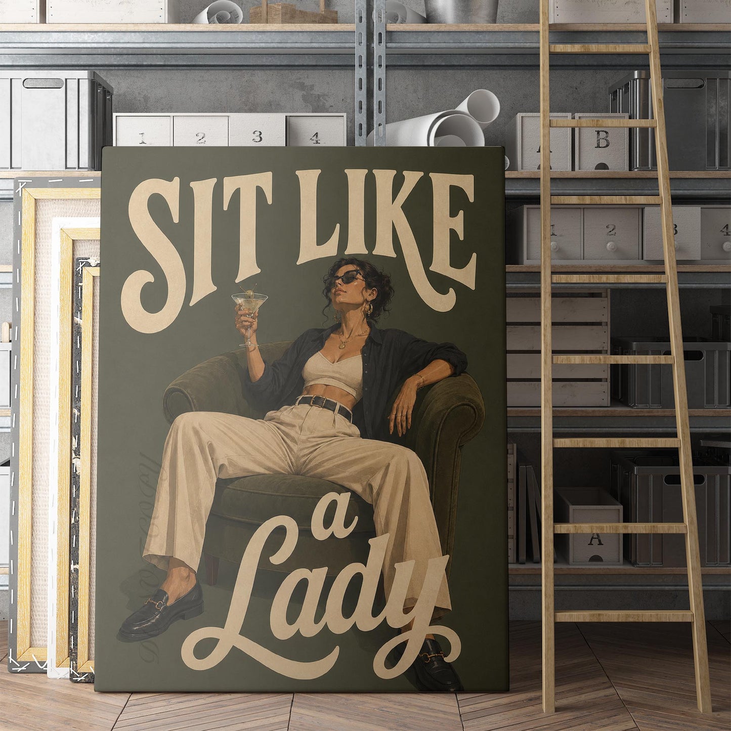 Sit Like A Lady