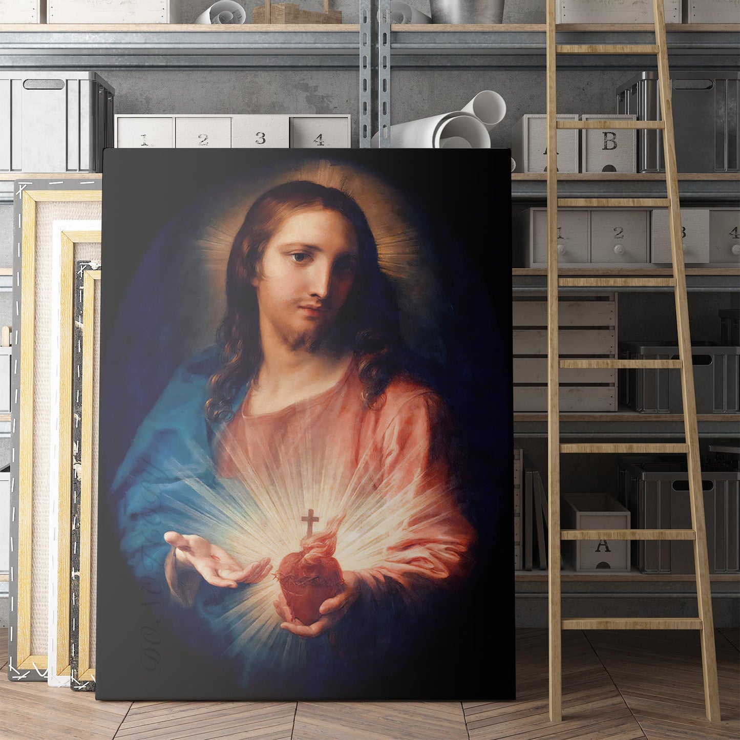 Sacred Heart of Jesus by Pompeo Batoni