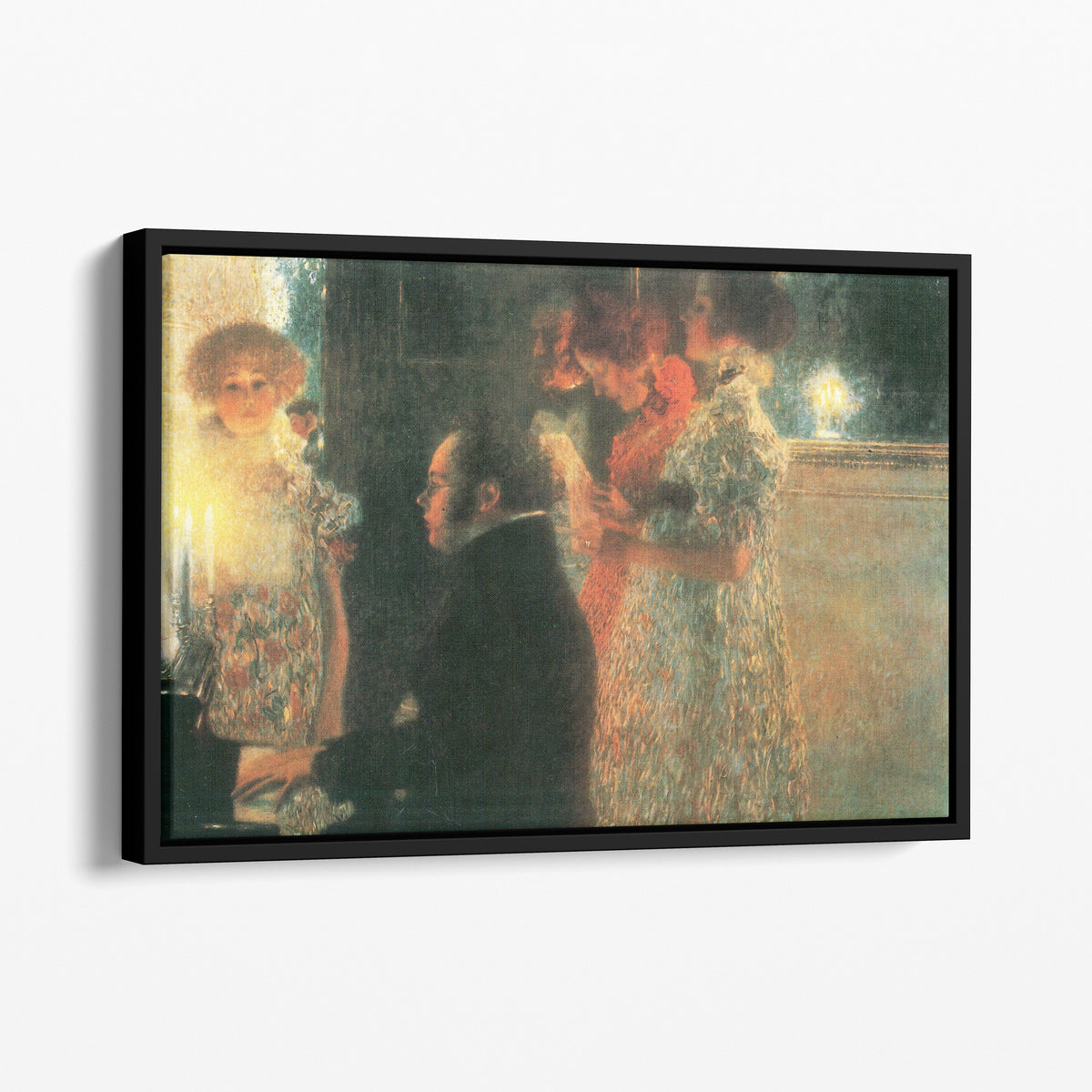 Schubert at the Piano II (1899) - Gustav Klimt