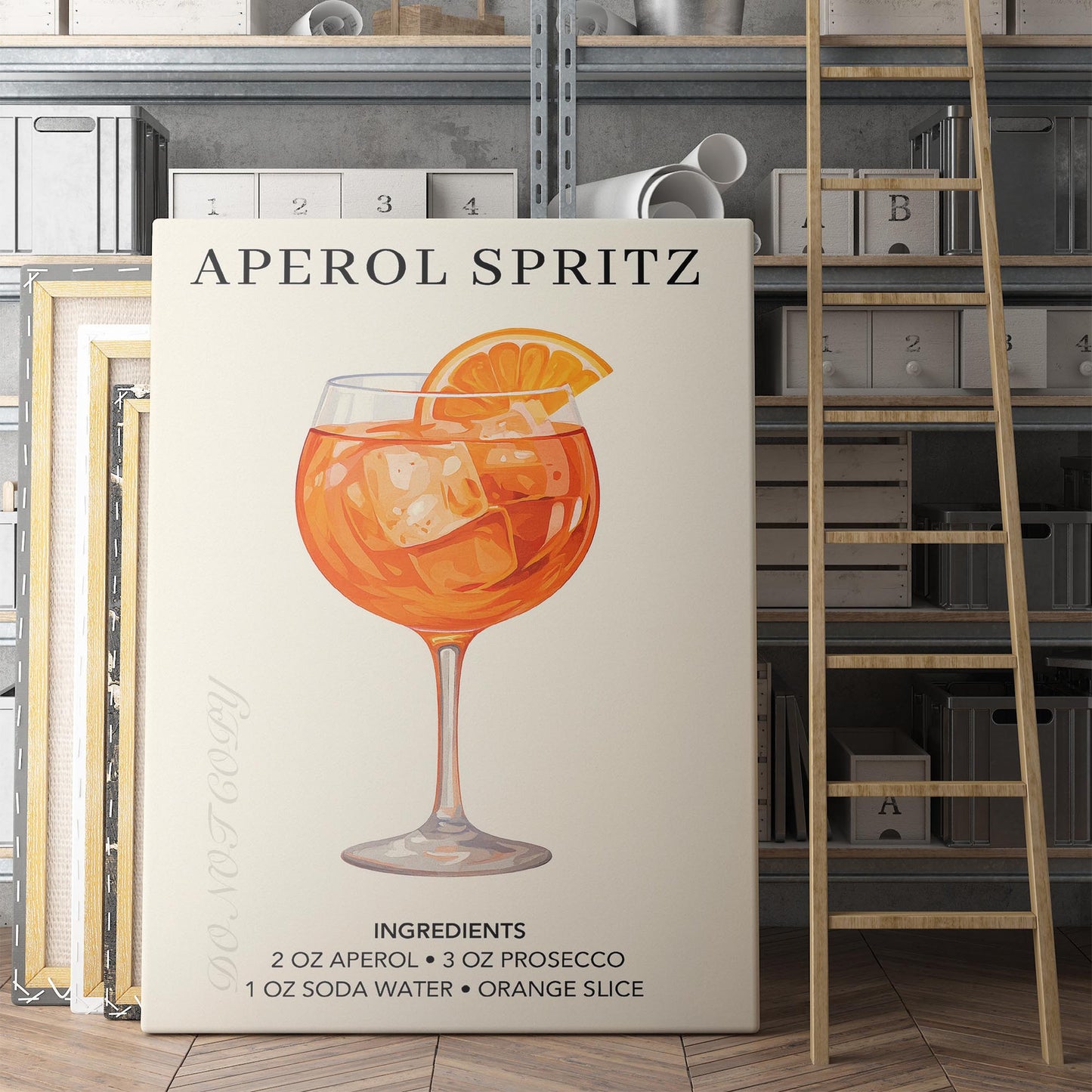 Aperol Spritz Vintage Drinking Poster
