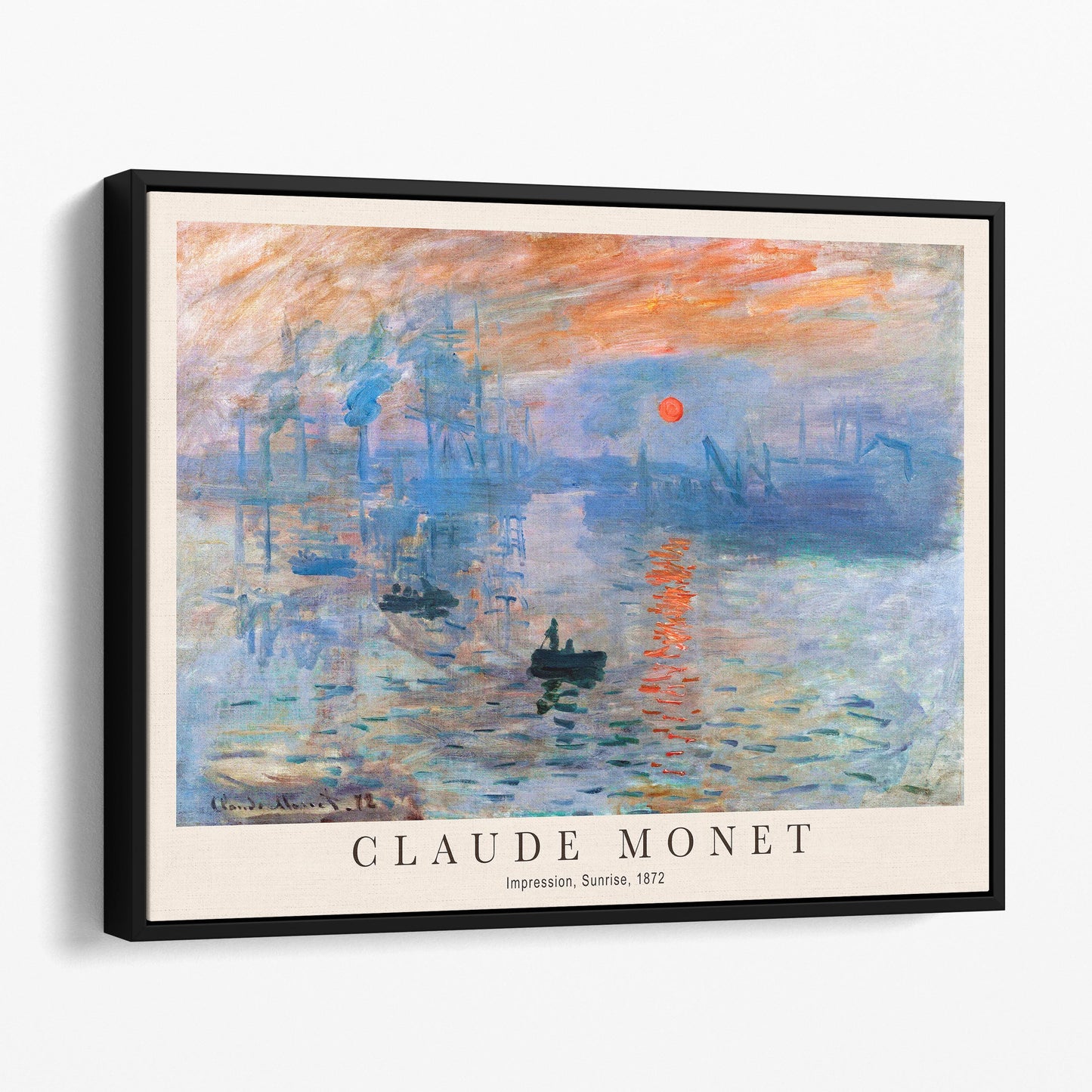 Claude Monet - Impression, Sunrise