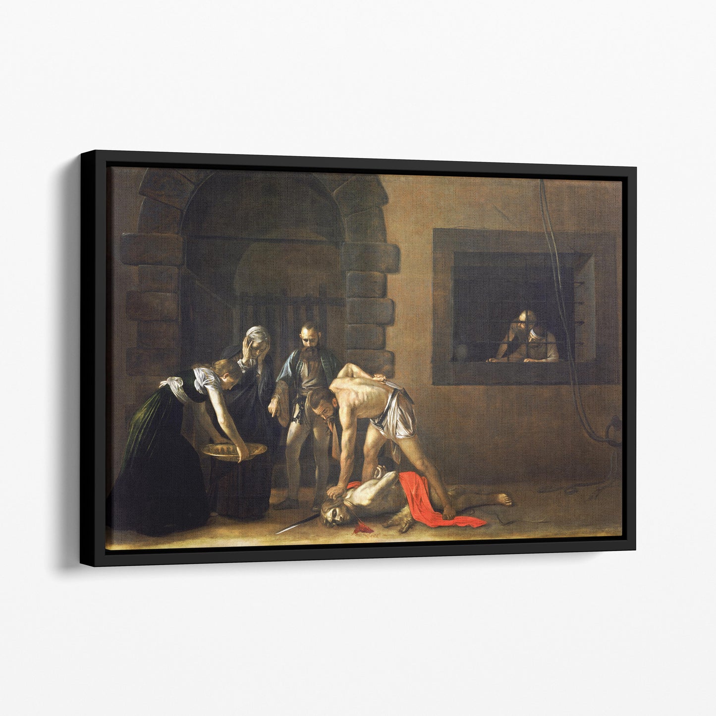 The Beheading of Saint John the Baptist, 1608 by Caravaggio