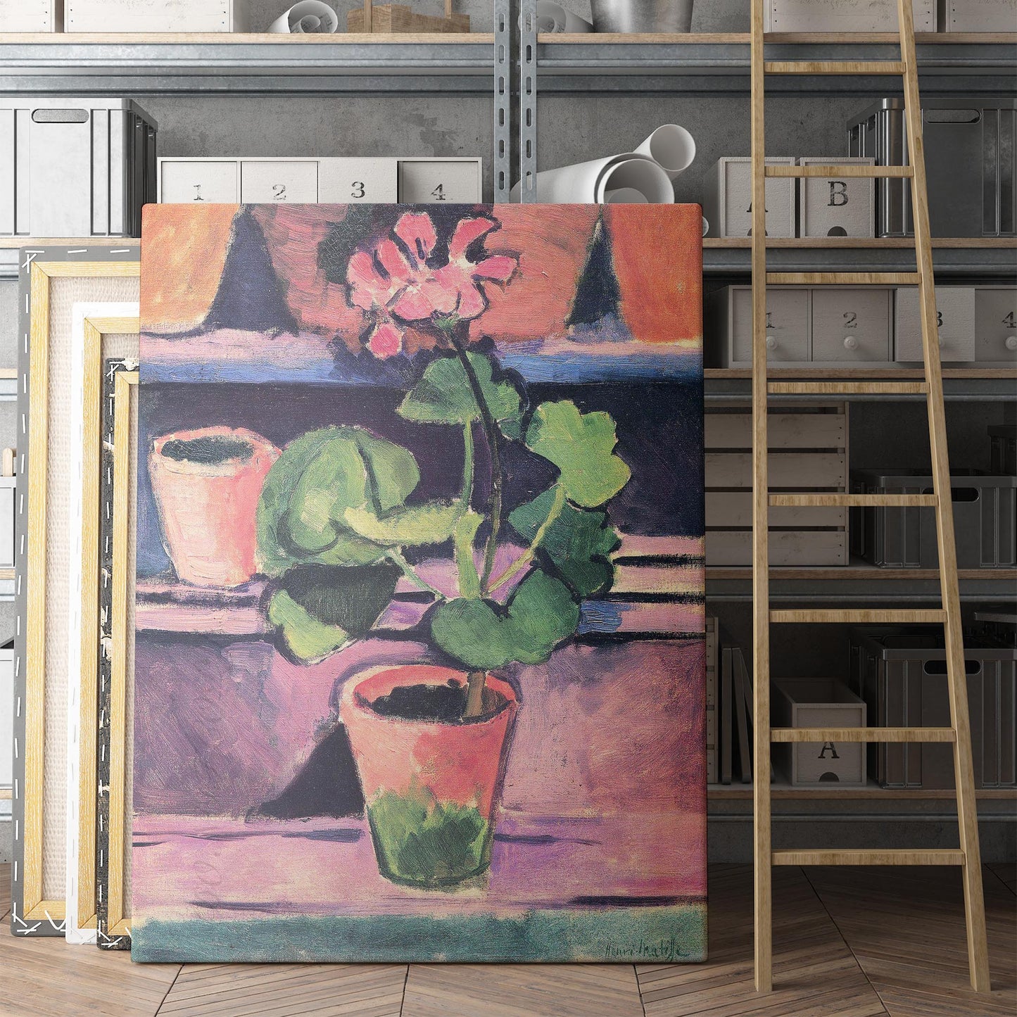 Pot of Geraniums 1912 by Henri Matisse