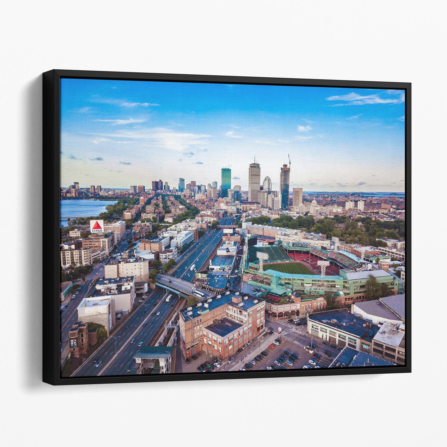 Fenway Park & Boston Skyline