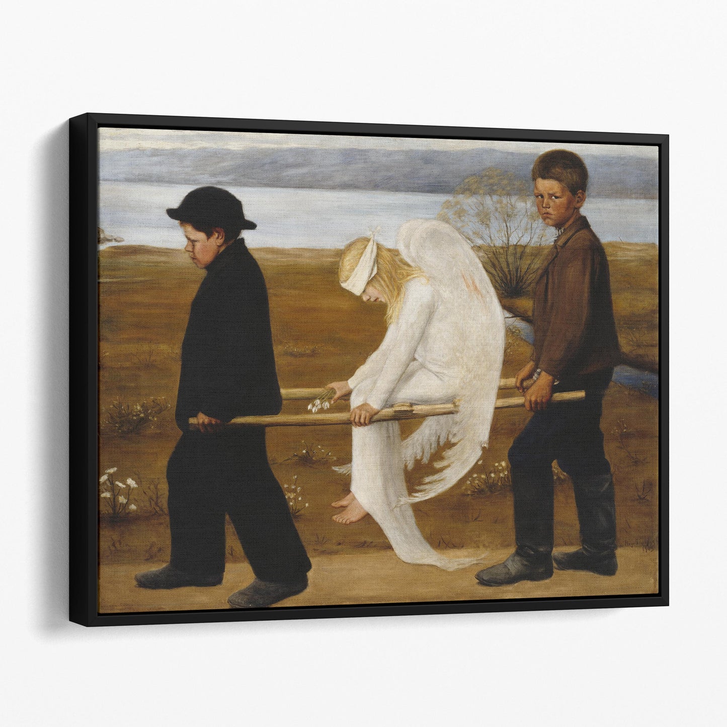 The Wounded Angel by Hugo Simberg