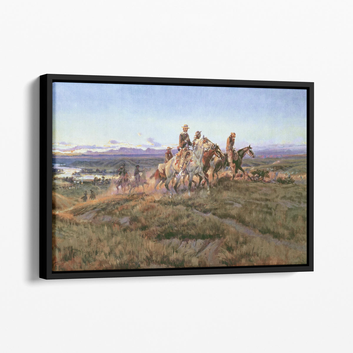 Men of the Open Range - Charles M Russell