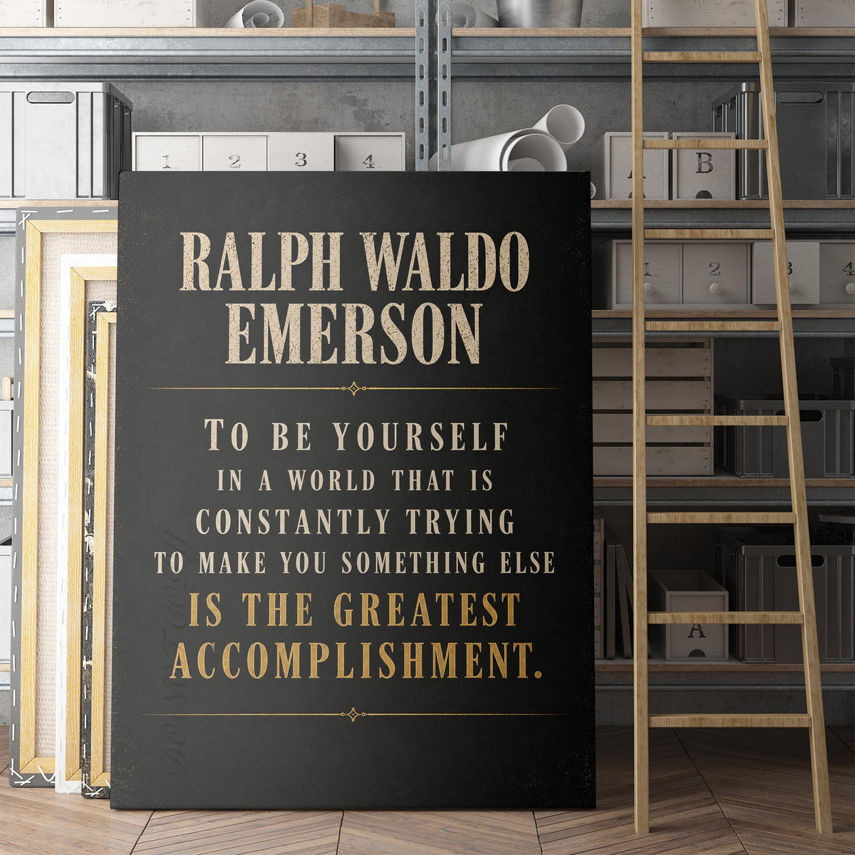To Be Yourself - Ralph Waldo Emerson
