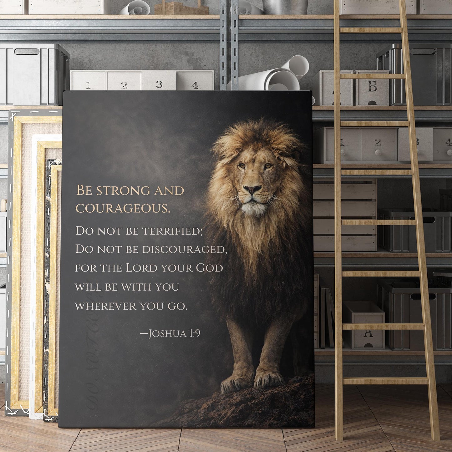 Be Strong And Courageous - Joshua 1 Verse 9