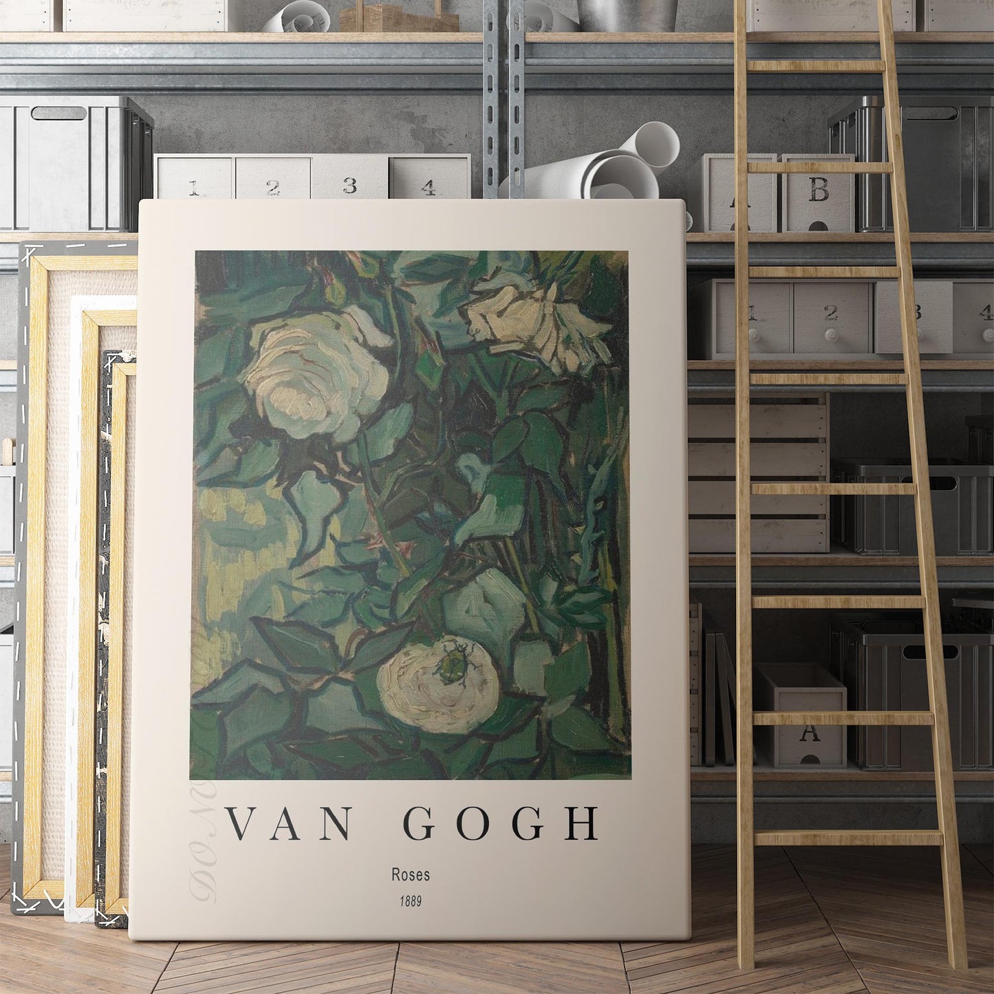 Vincent Van Gogh: Roses 1889