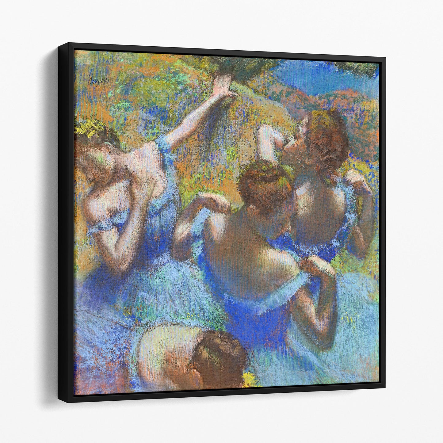 Blue Dancers 1897 by Edgar Degas