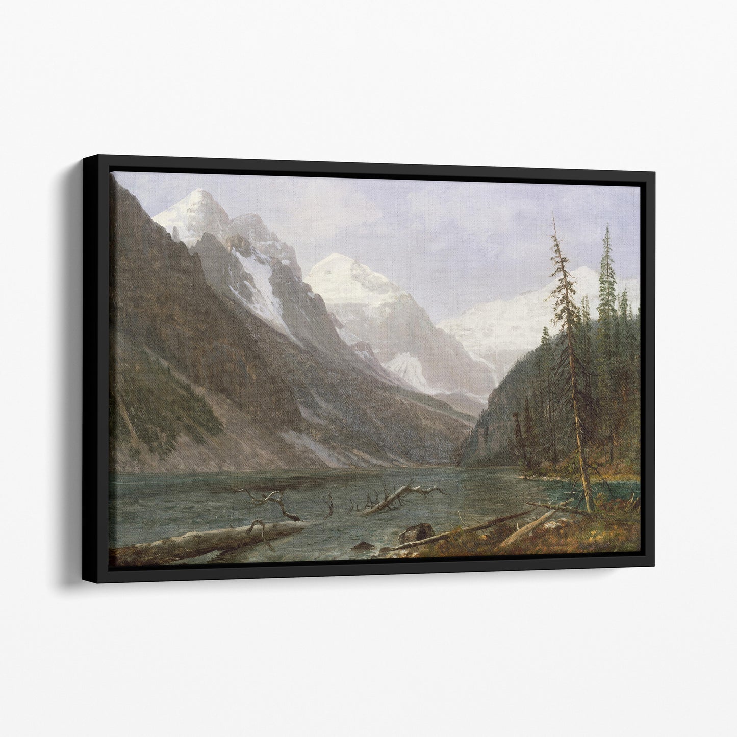 Canadian Rockies (Lake Louise) (ca. 1889) by Albert Bierstadt