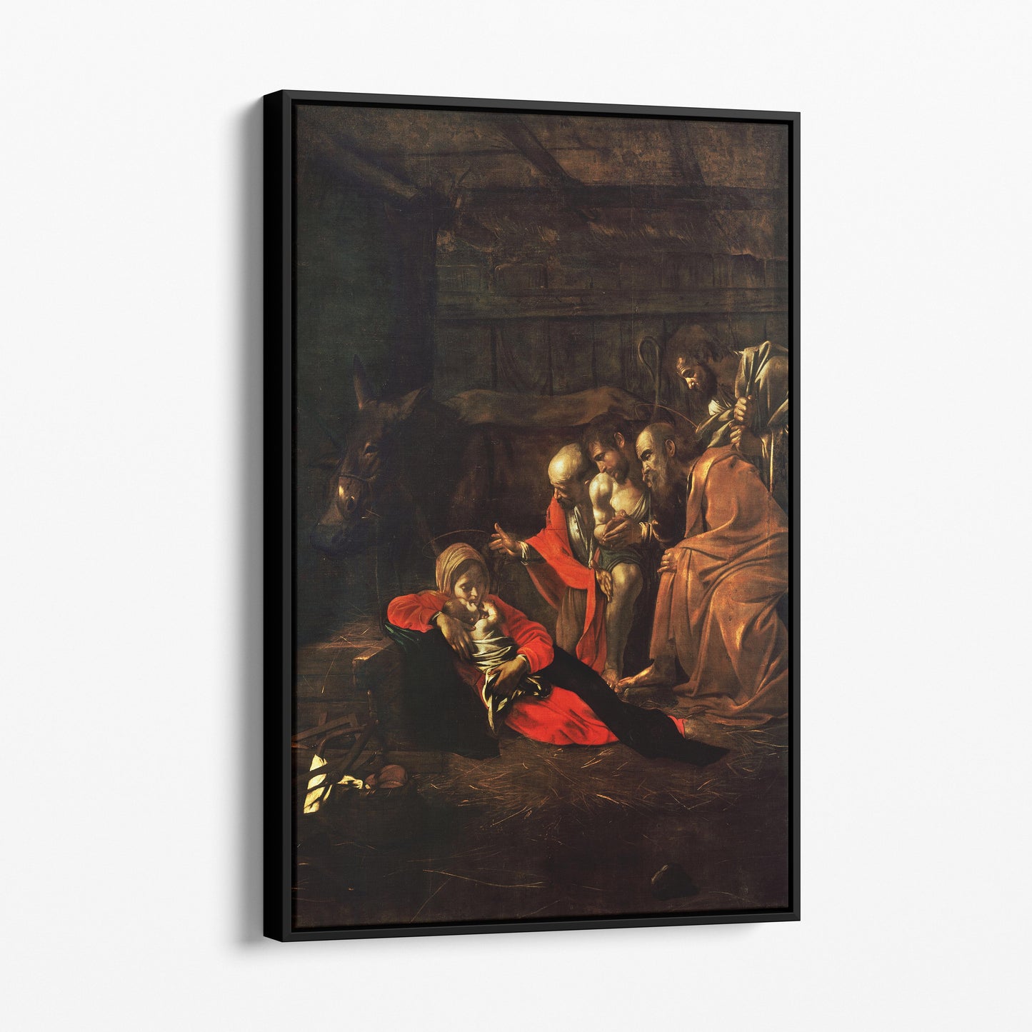 Adoration of the Shepherds by Caravaggio