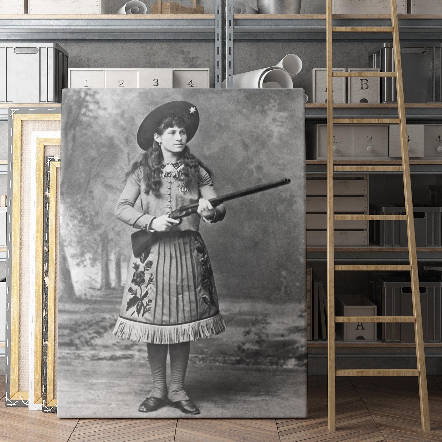 Sharpshooter Annie Oakley 1880s