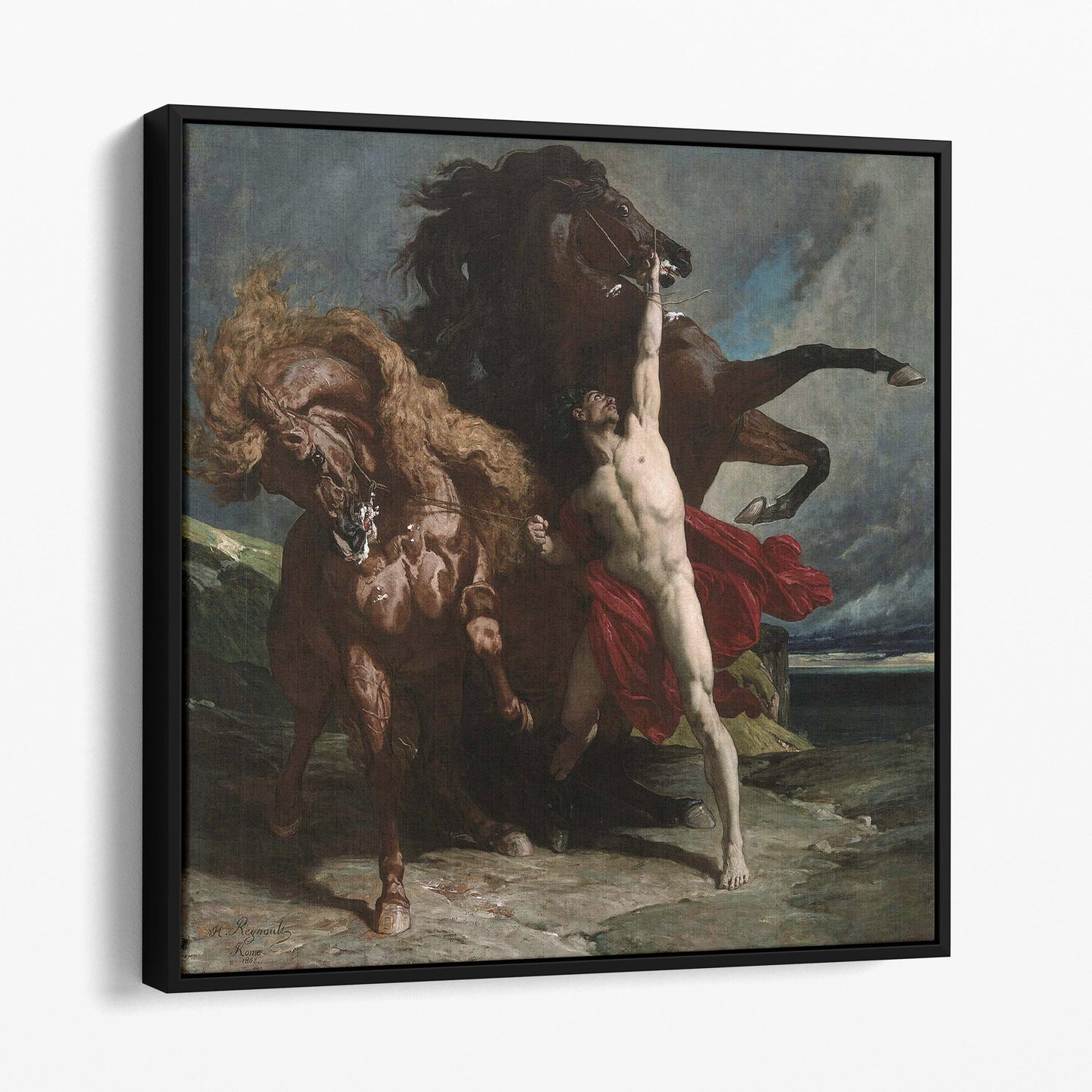 Automedon with the Horses of Achilles - Henri Regnault