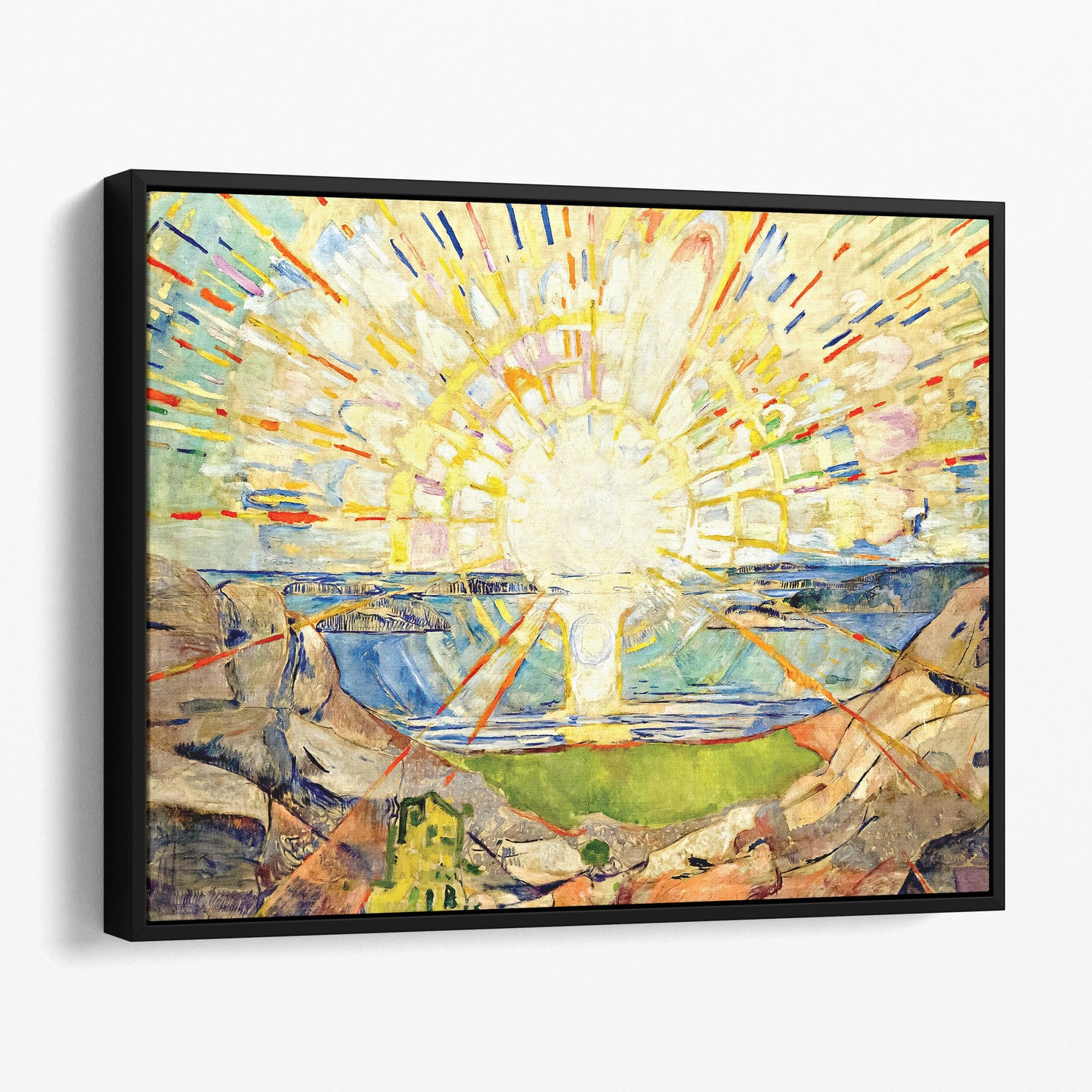 The Sun By Edvard Munch