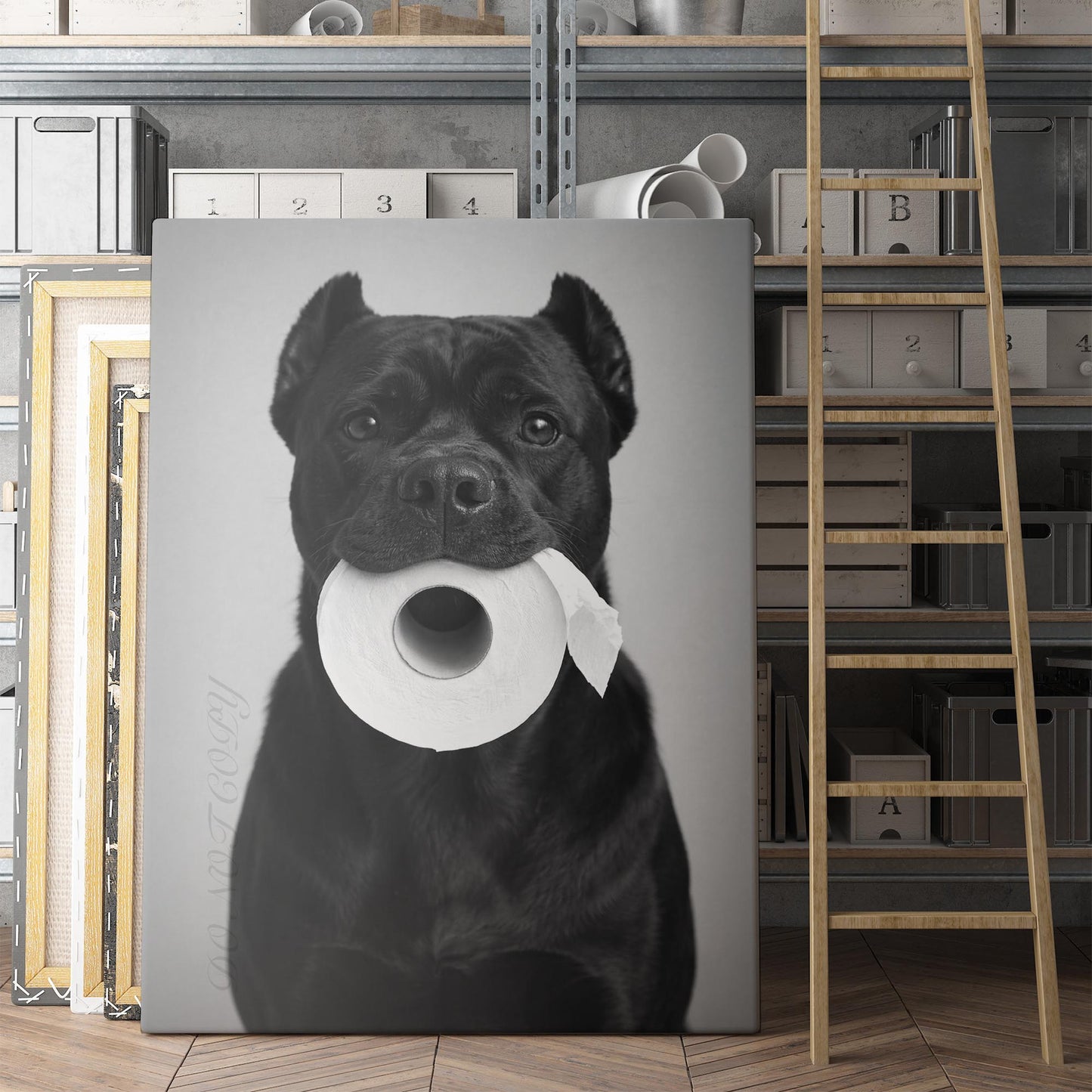Cane Corso Toilet Paper