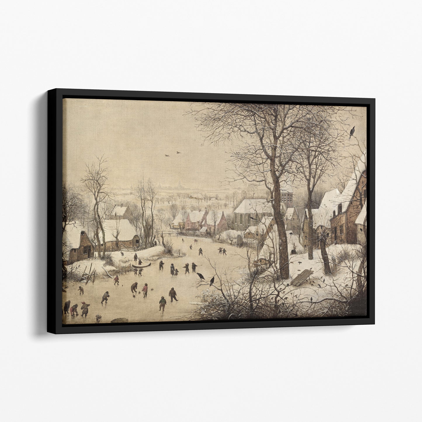 Winter Landscape With Bird Trap by Pieter Bruegel the Elder