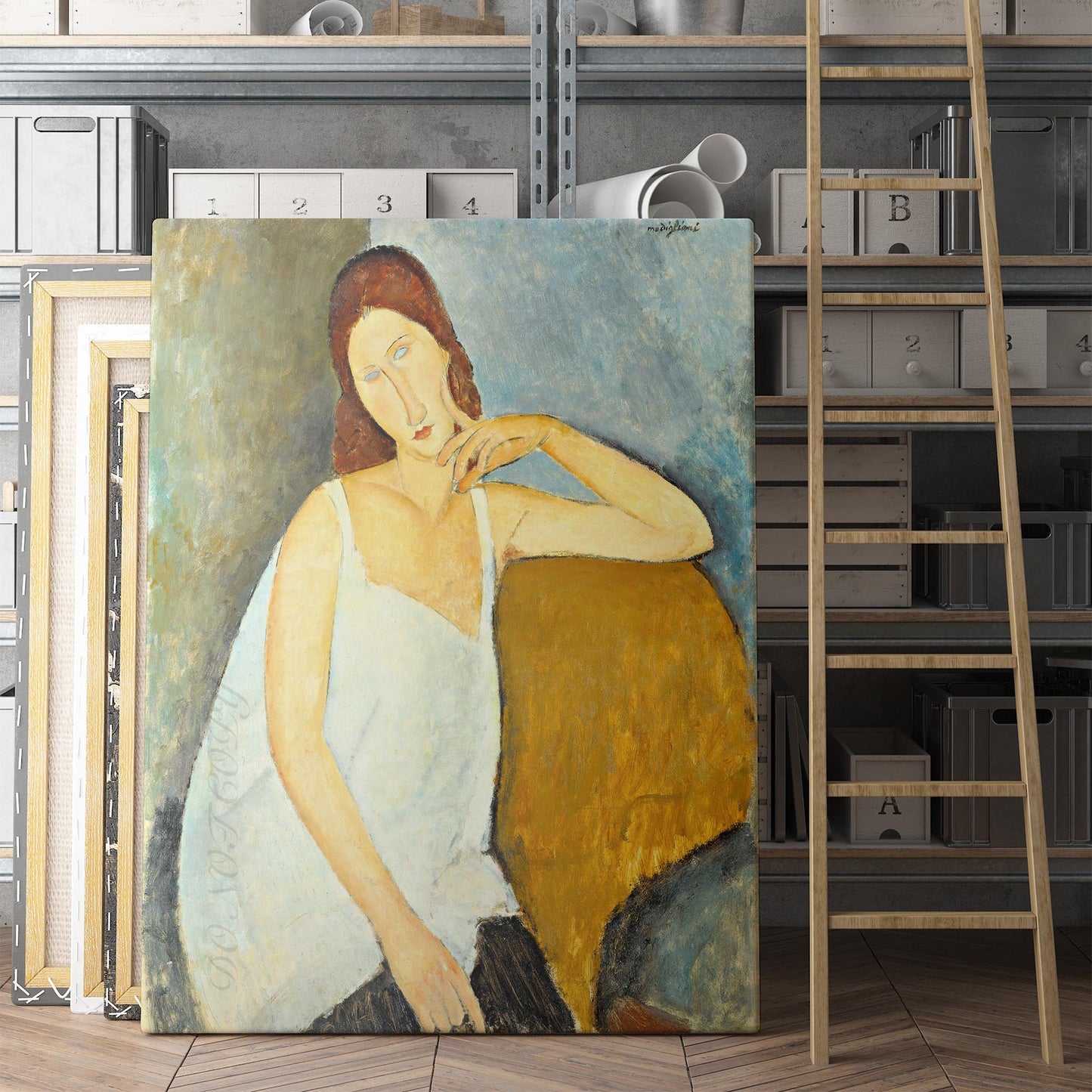 Jeanne Hebuterne by Amedeo Modigliani