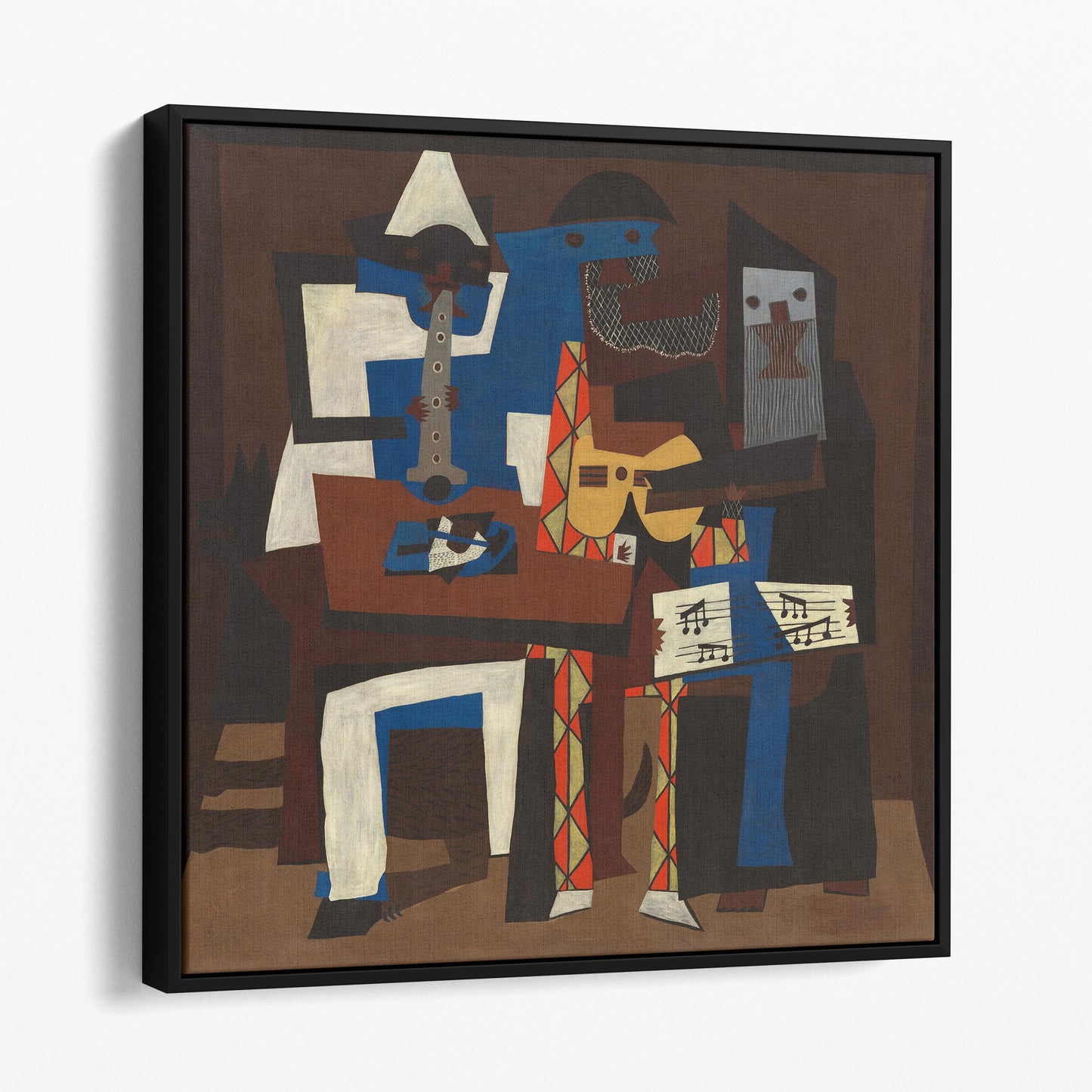 Three Musicians by Picasso