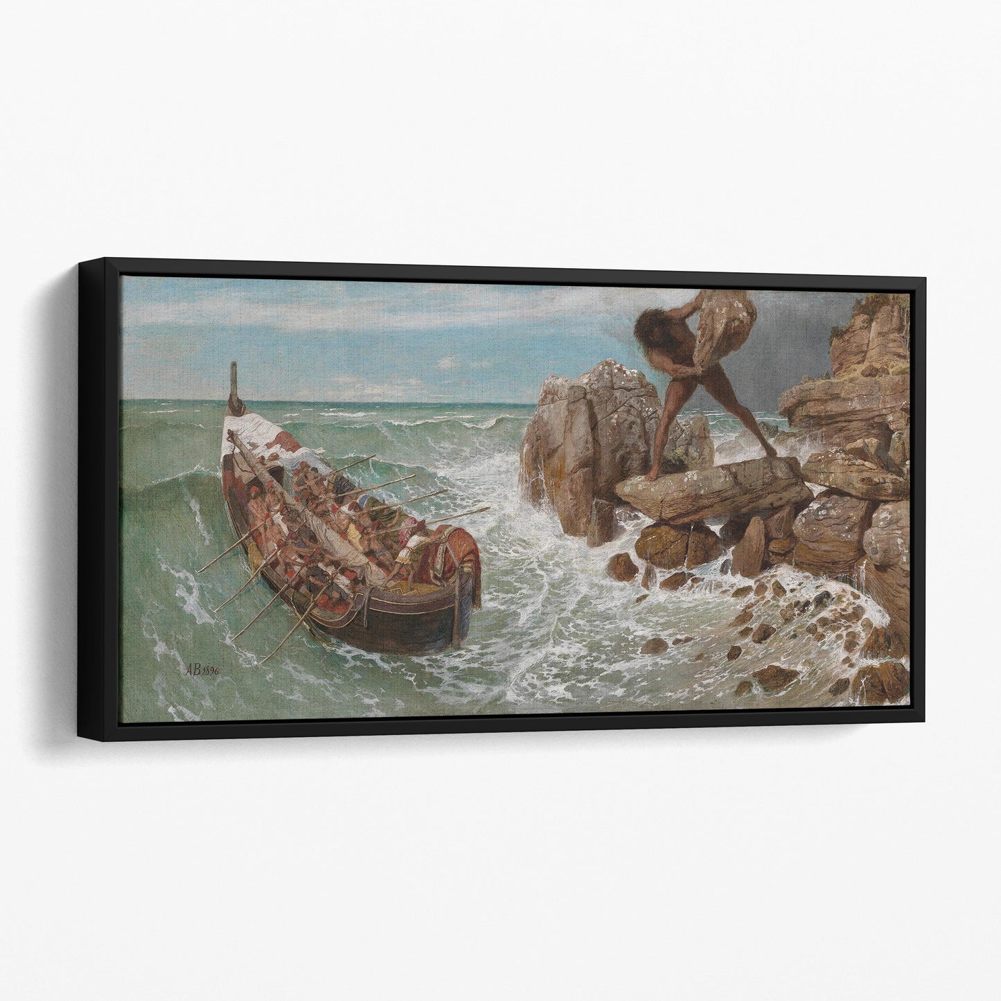 Odysseus und Polyphemus (1896) - Arnold Böcklin