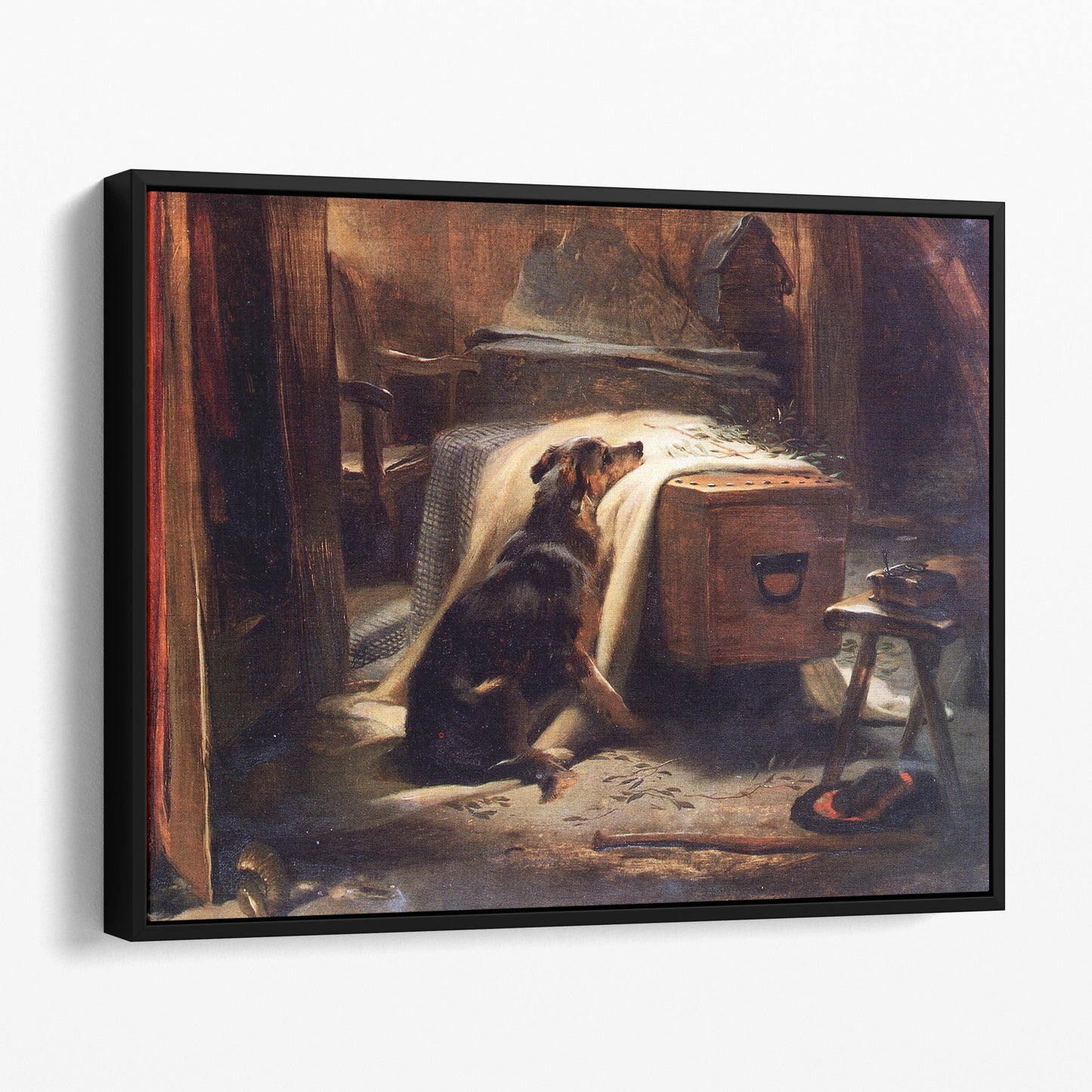 Old Shepherd's Chief Mourner by Edwin Landseer