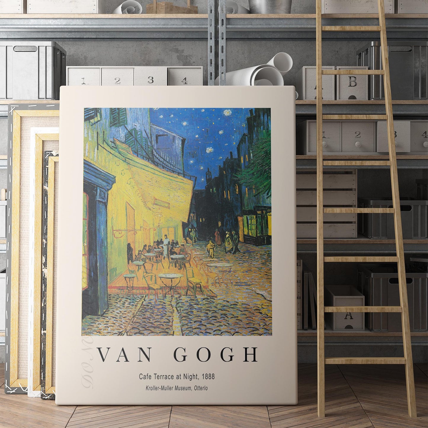 Vincent Van Gogh: Cafe Terrace at Night