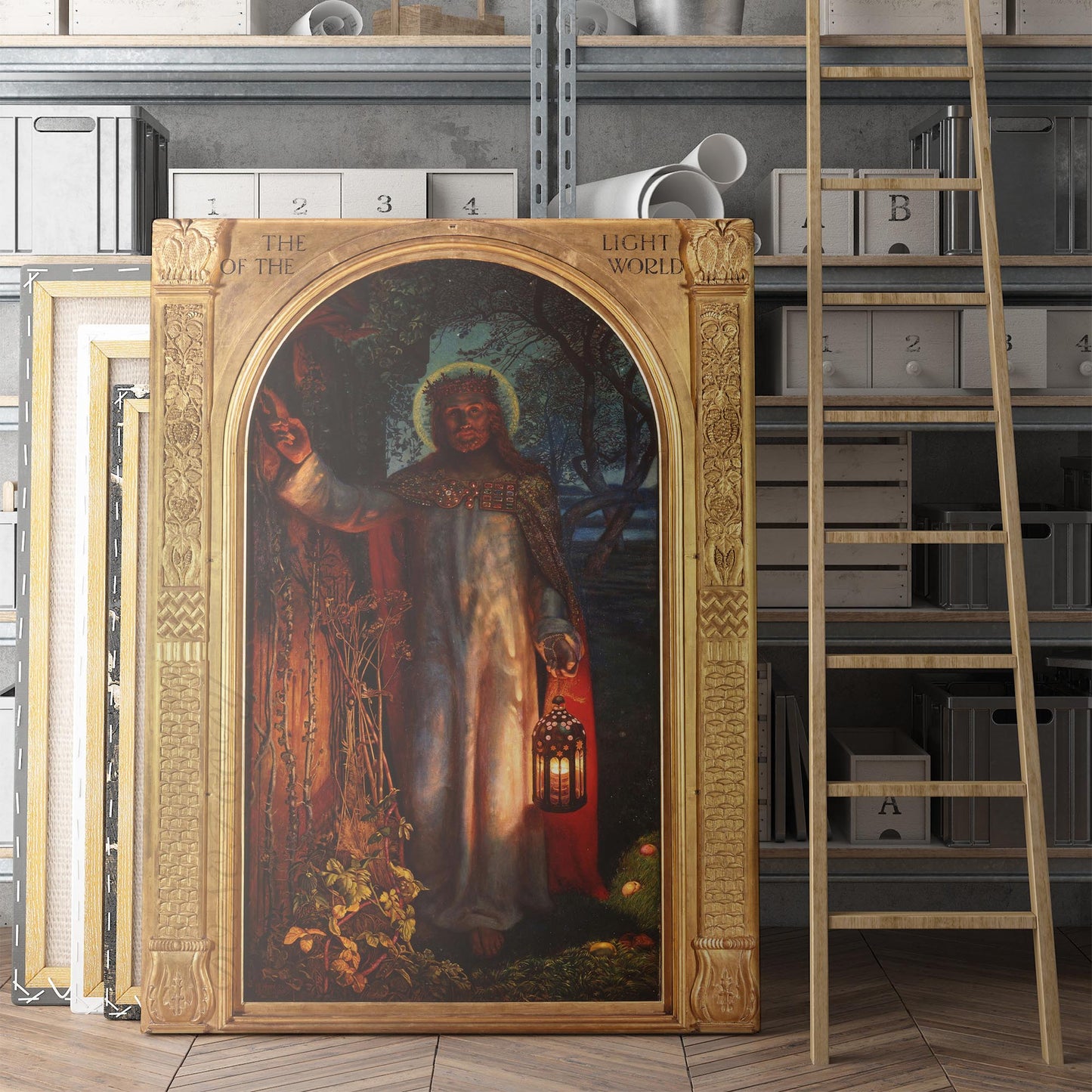 The Light of the World Jesus Christ by William Holman Hunt