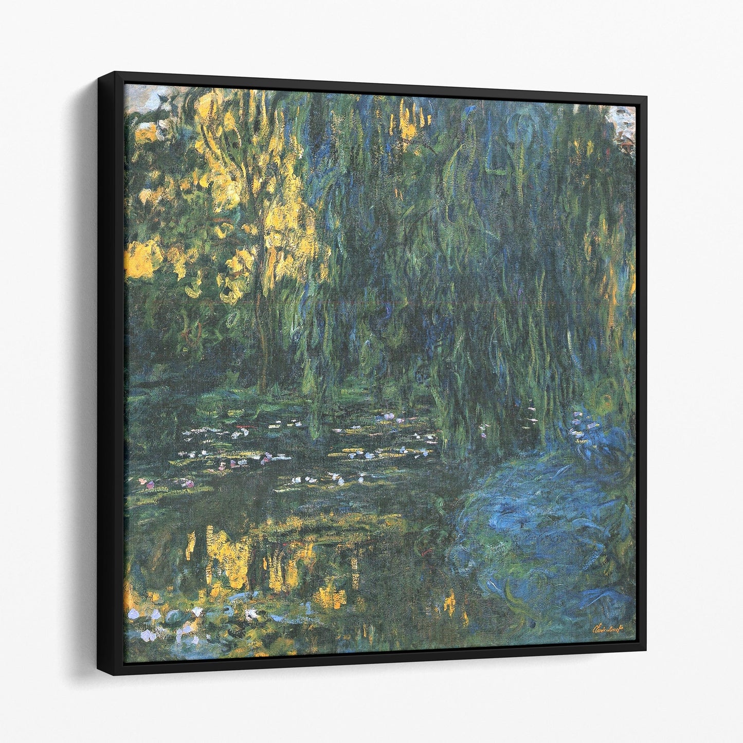 Water-Lily Pond and Weeping Willow, 1916 - Claude Monet