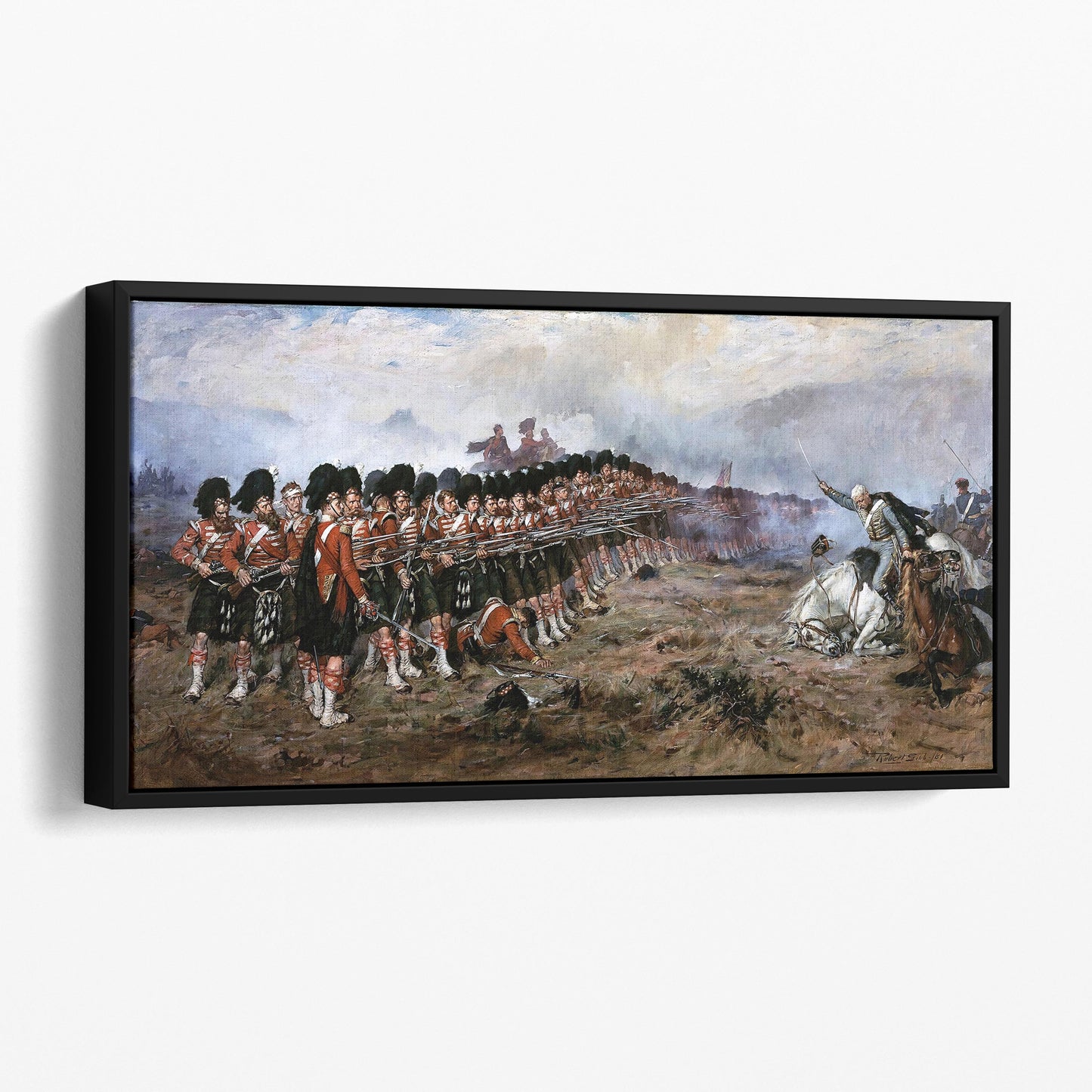 The Thin Red Line Battle of Balaclava by Robert Gibb