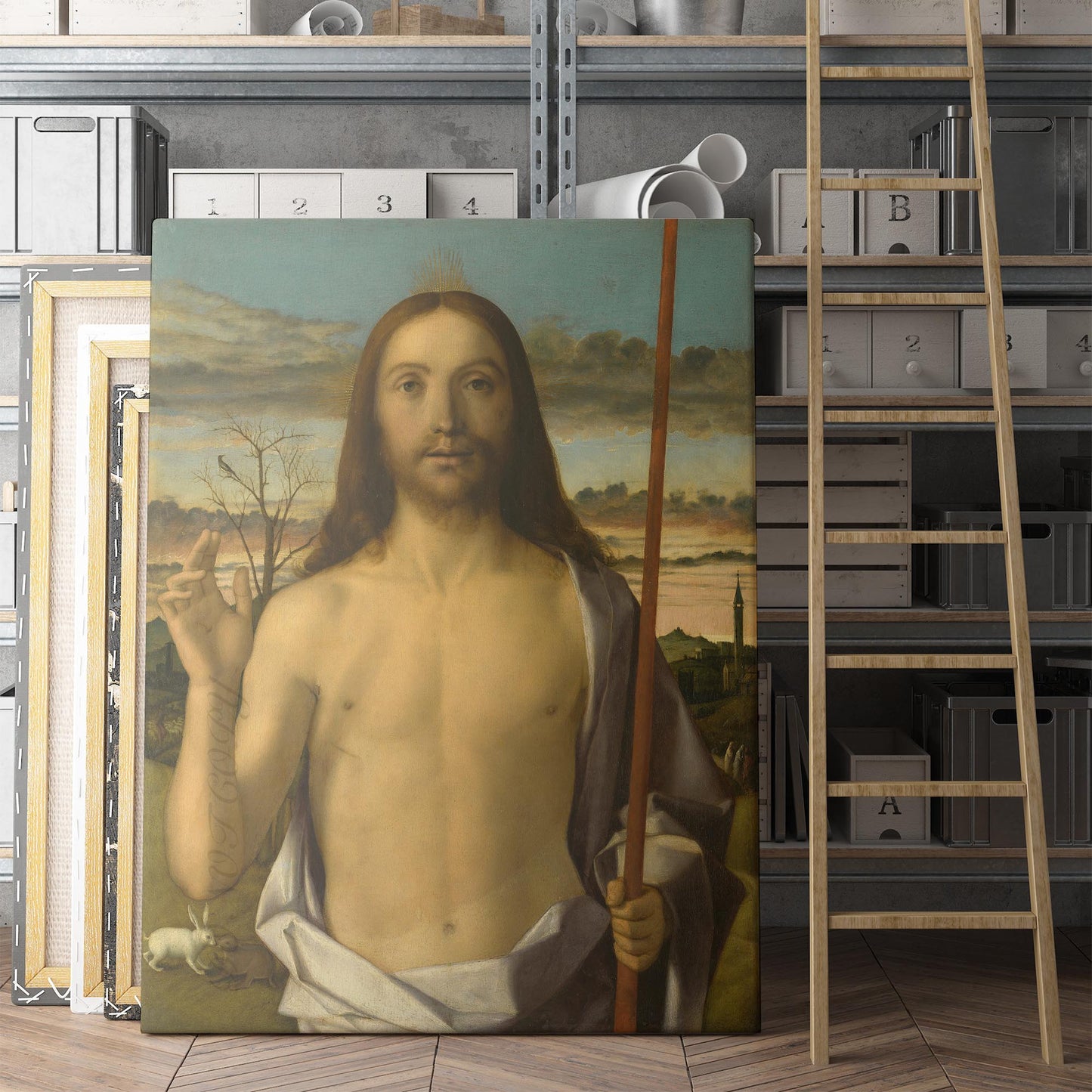 Christ Blessing - Giovanni Bellini