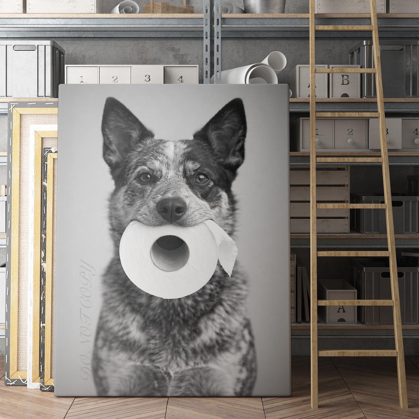 Australian Cattle Dog Toilet Paper