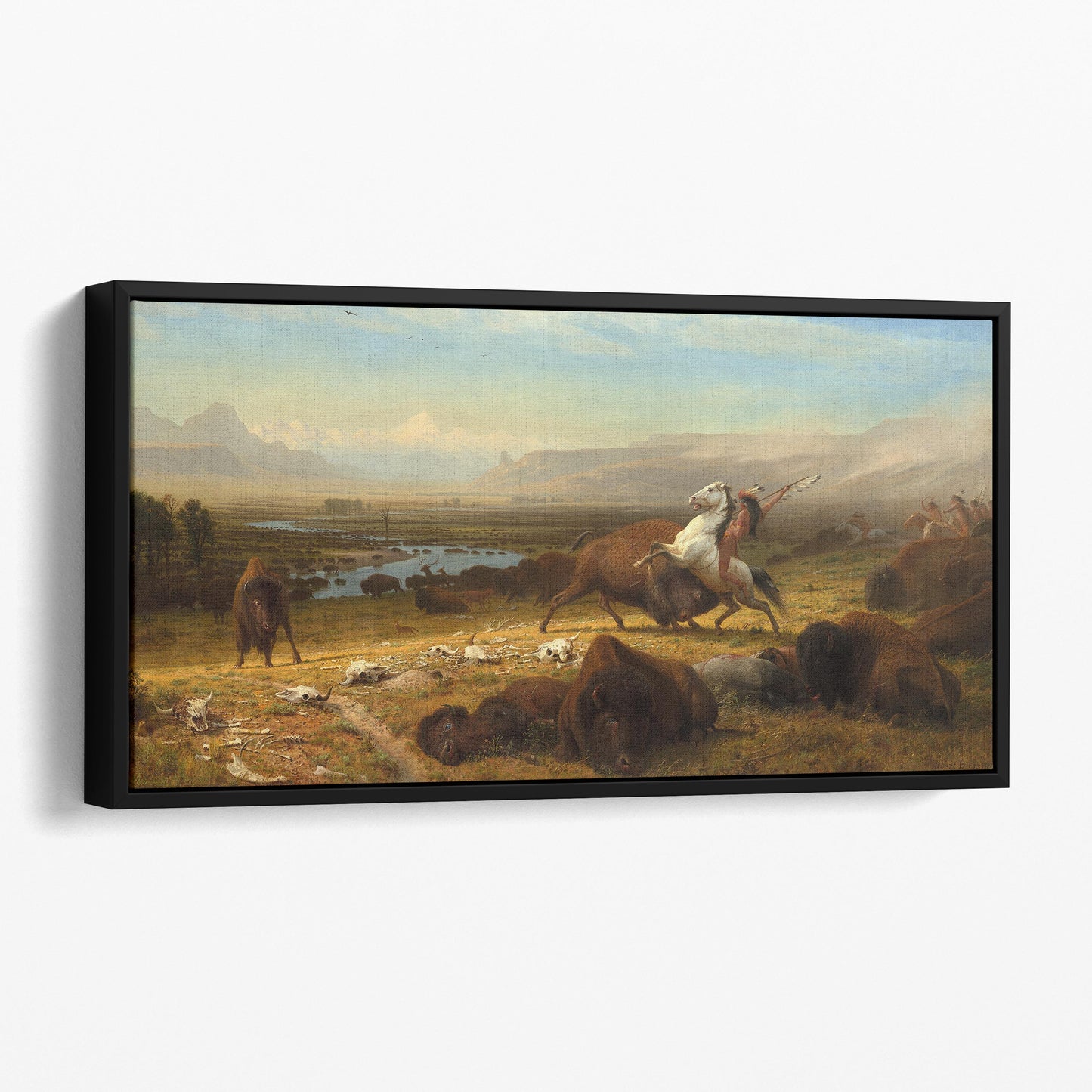 The Last of the Buffalo (1888) by Albert Bierstadt