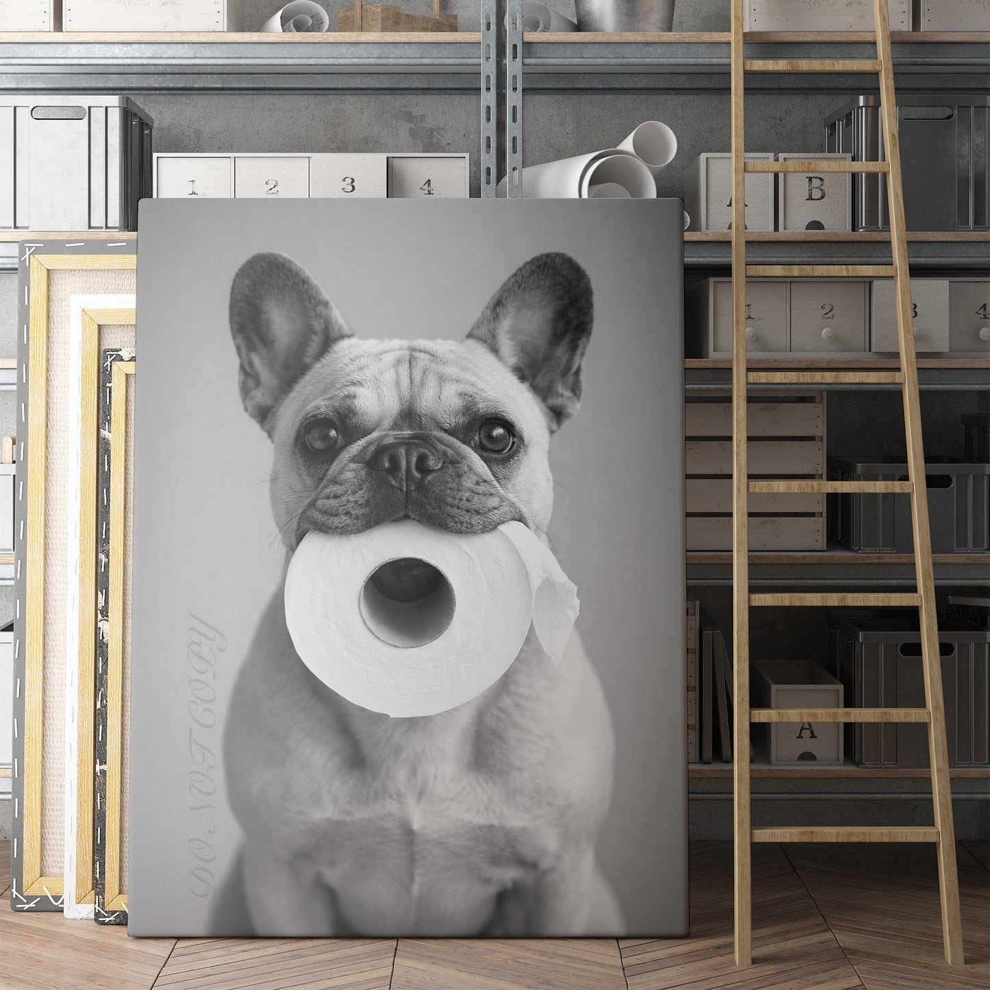 French Bulldog Toilet Paper