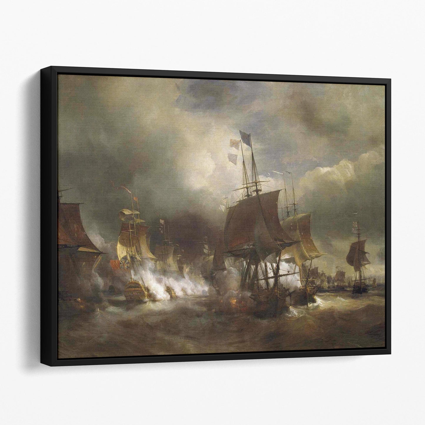 HMS Victory and Battle of Ushant (1778)