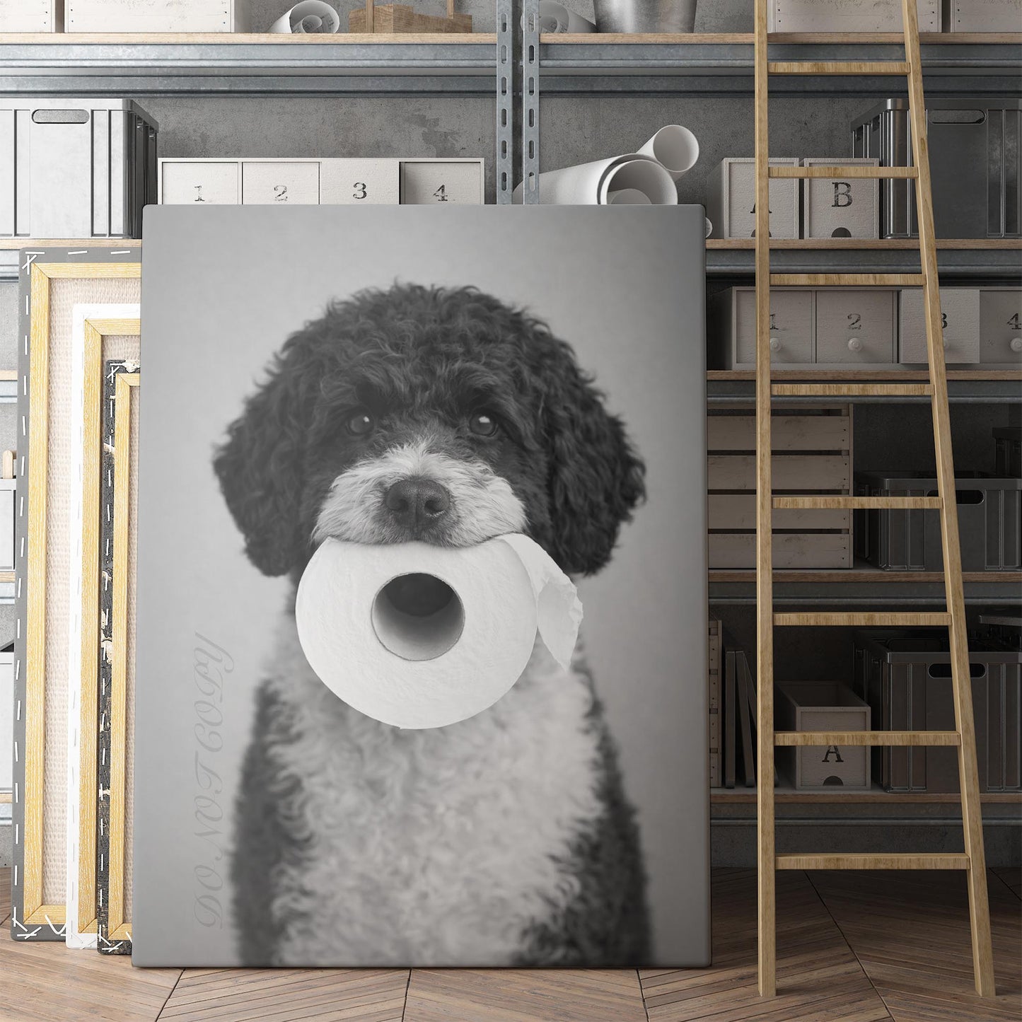 Portuguese Water Dog Toilet Paper