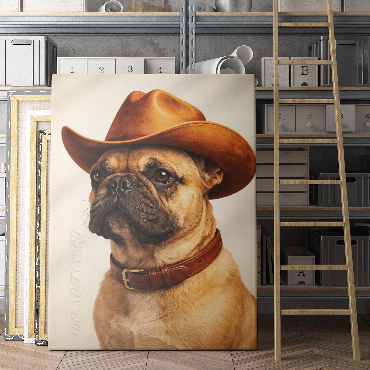 French Bulldog Cowboy