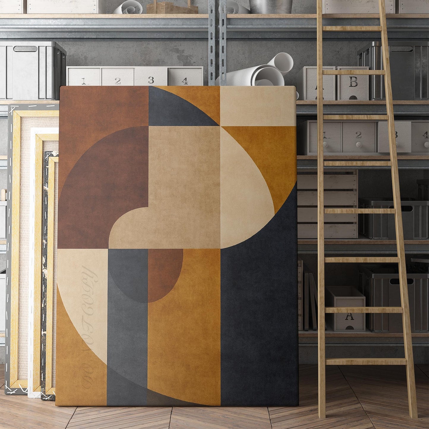 Mid Century Geometric