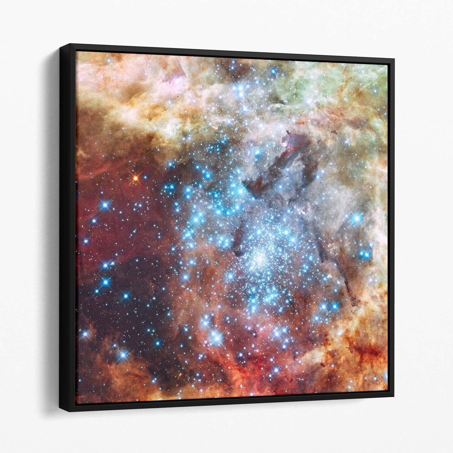 Star Cluster on Collision Course (NASA Hubble Space Telescope)