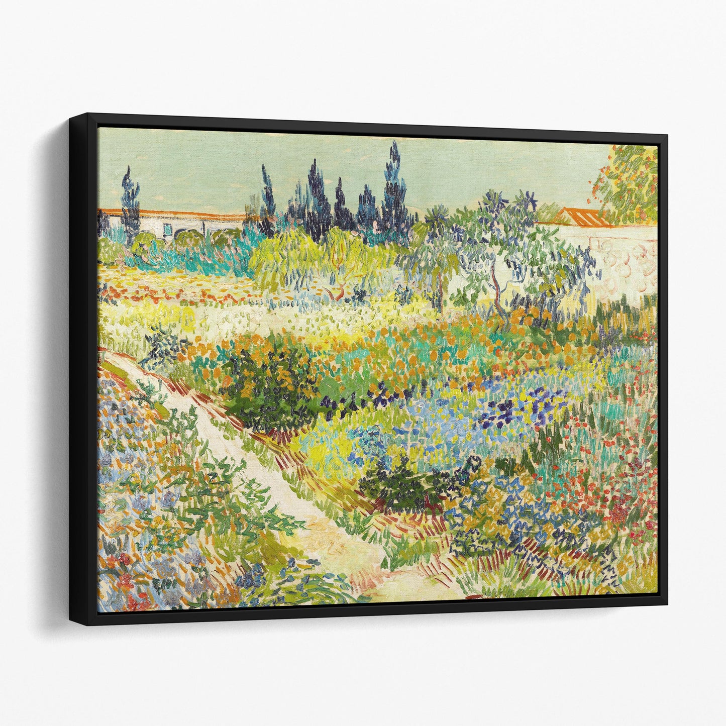 Garden At Arles by Van Gogh