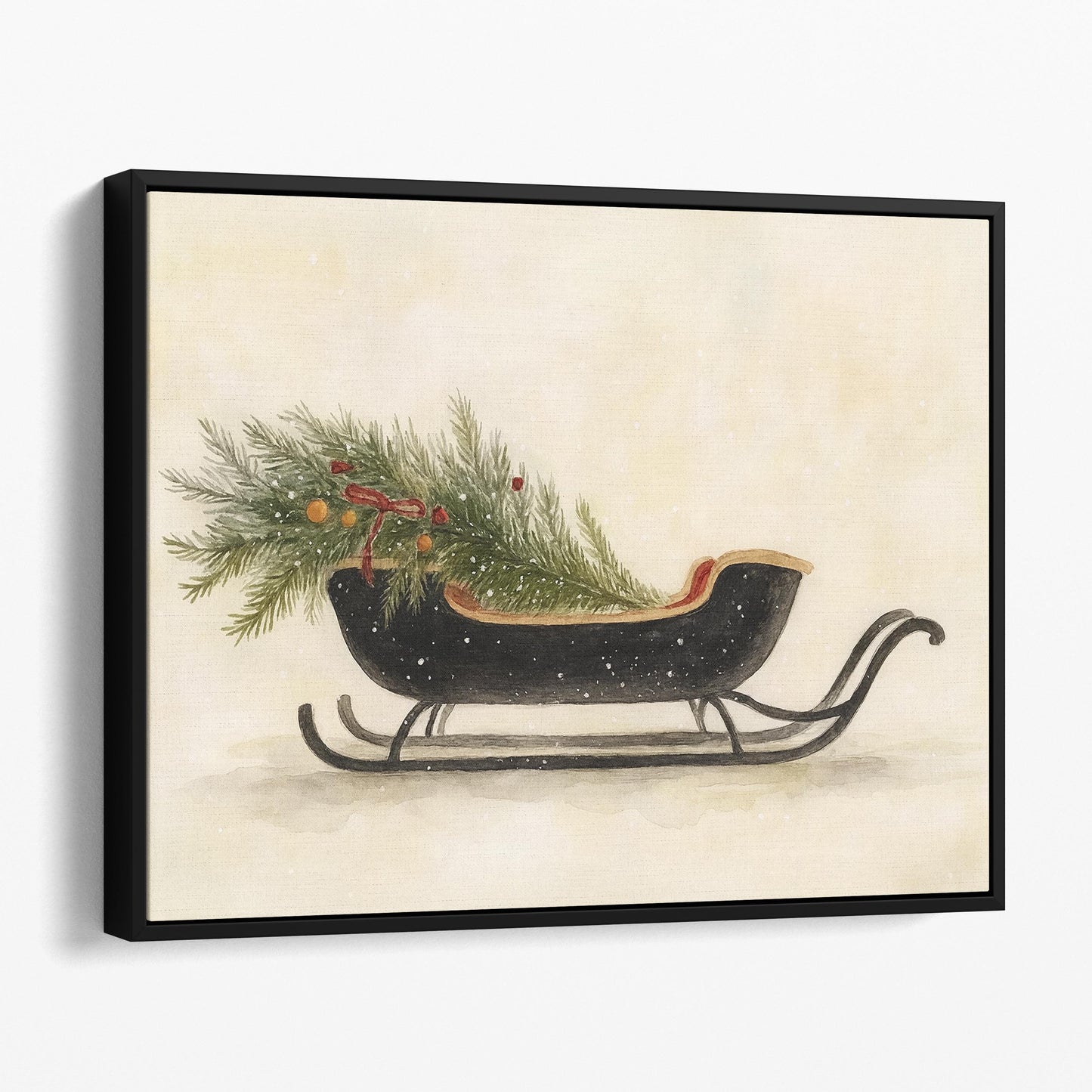 Santa Christmas Sleigh