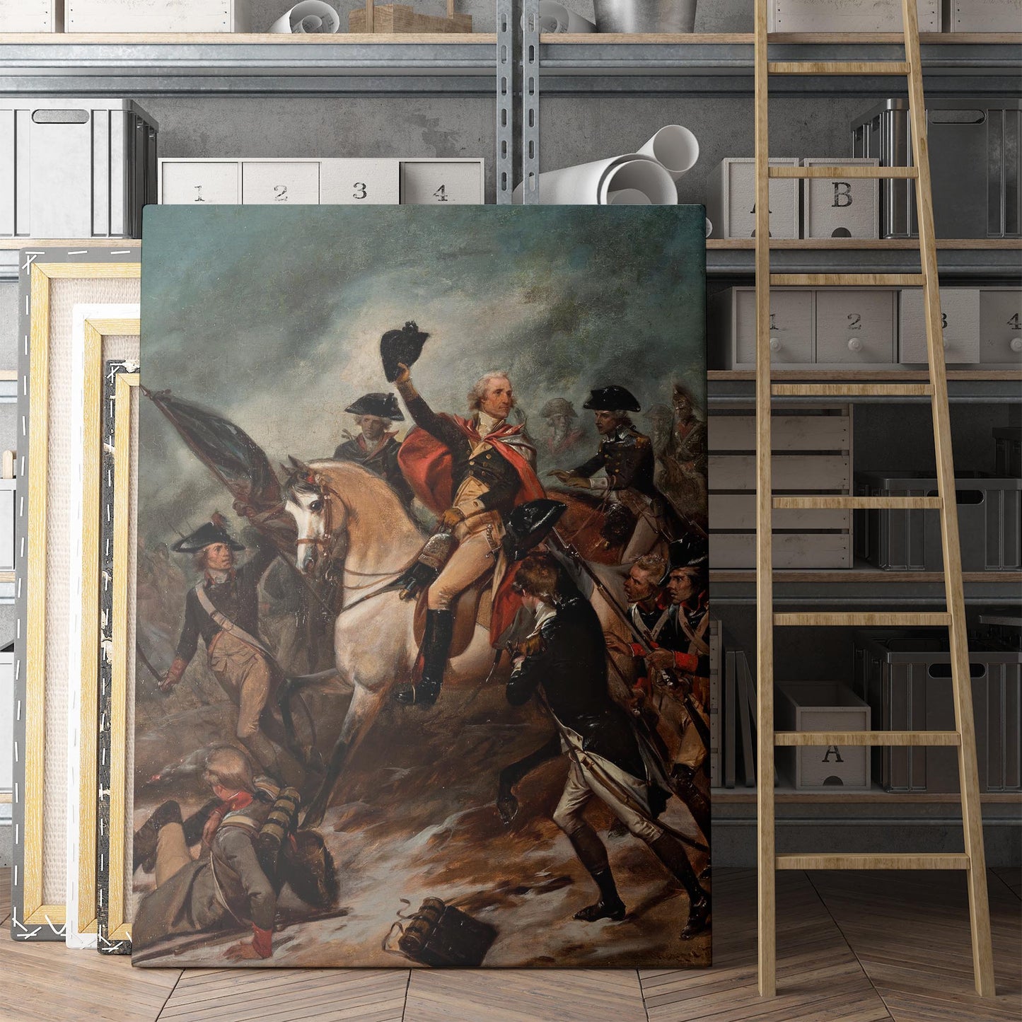 George Washington at Princeton, 1777