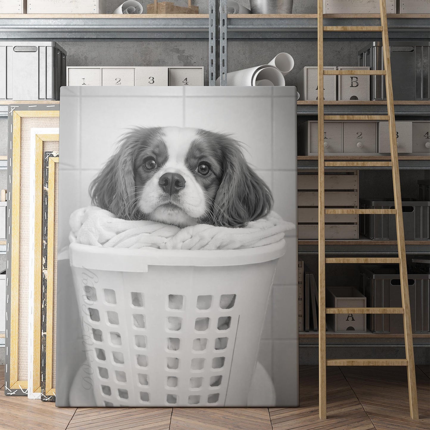 Cavalier King Charles Spaniel Dog Laundry