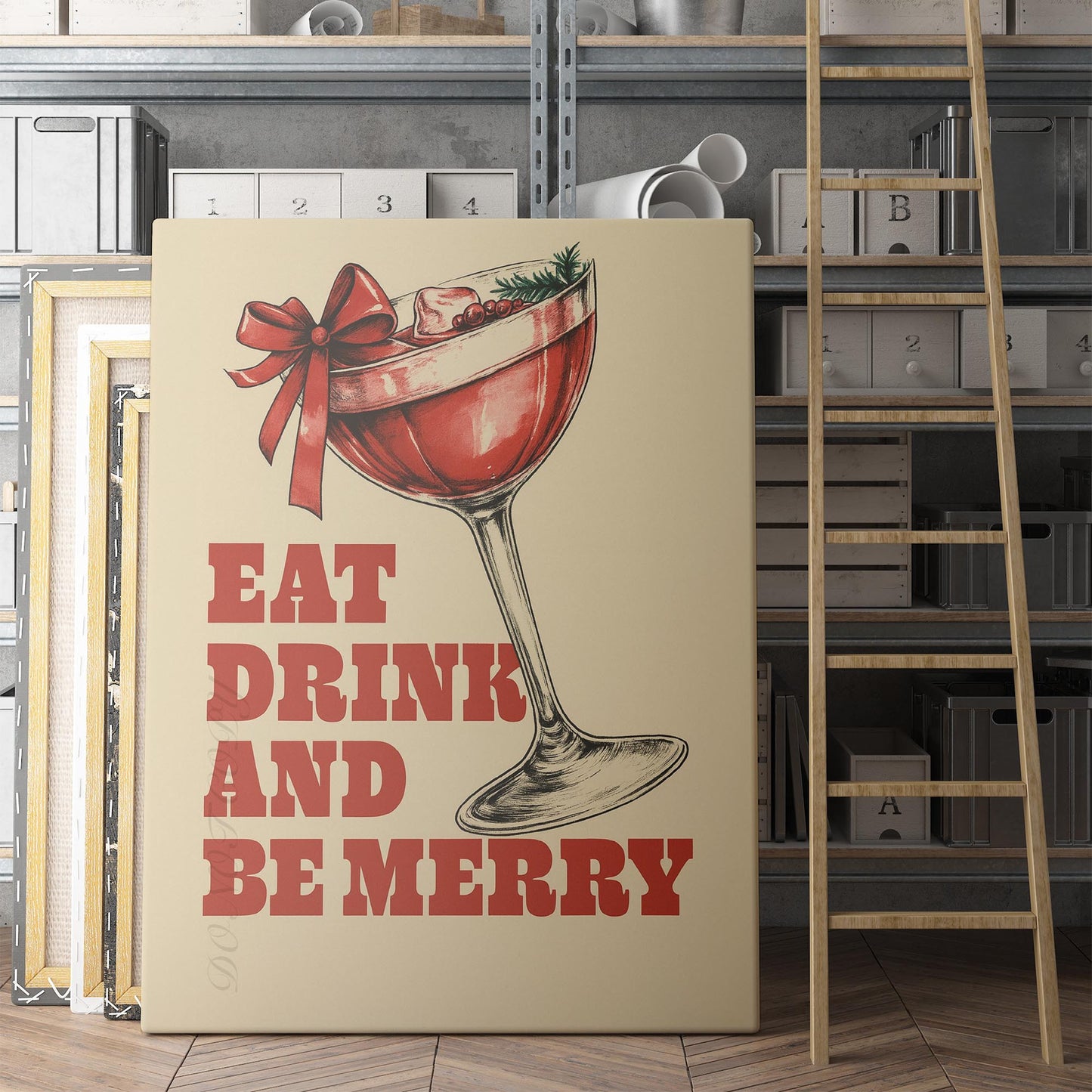 Eat Drink And Be Merry Christmas