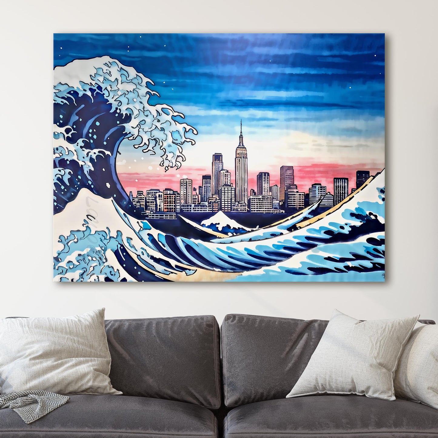 The Great Wave off New York City