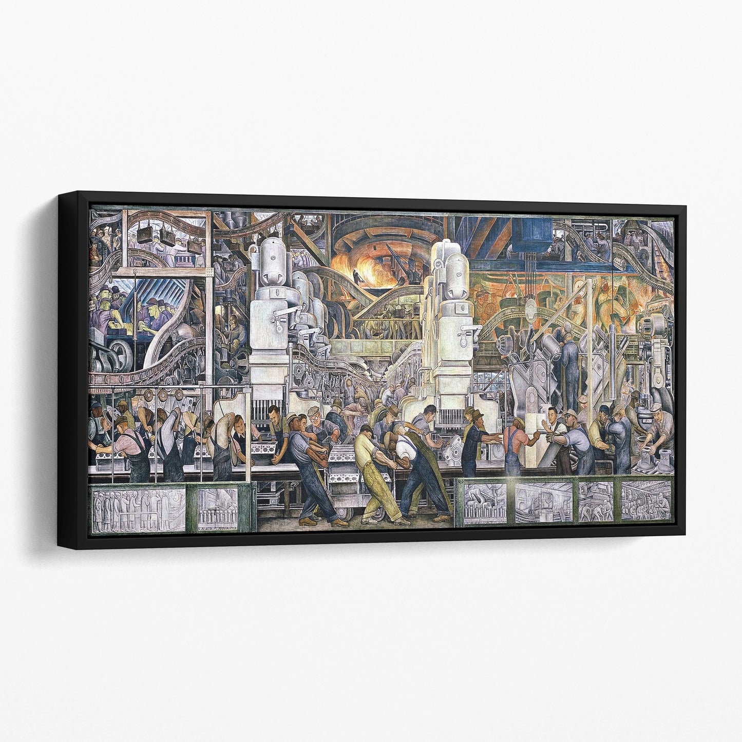 Detroit Industry, North Wall - Diego Rivera
