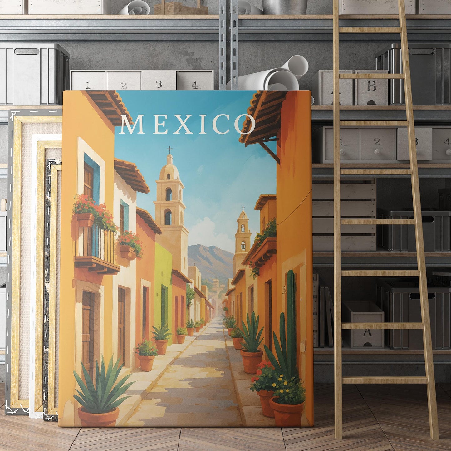 Mexico Vintage Travel Poster