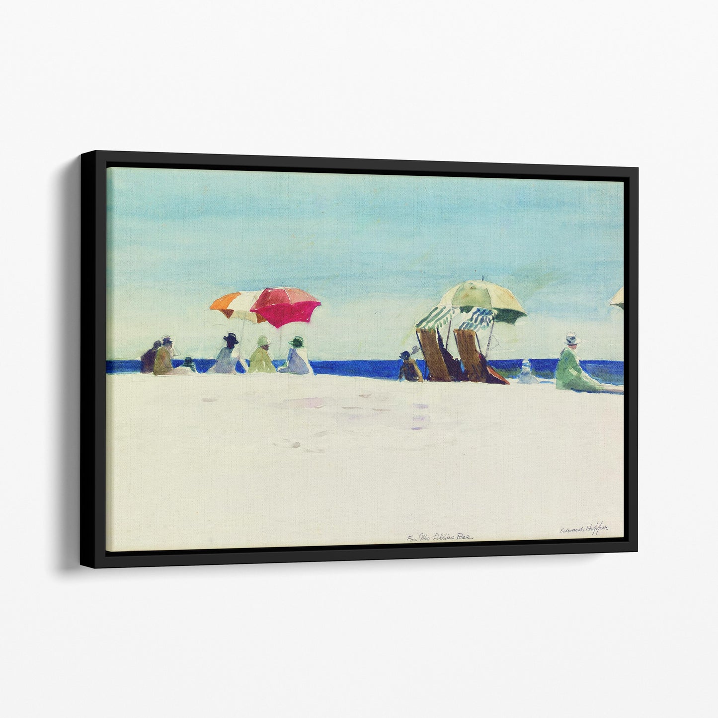 Gloucester Beach, Bass Rocks by Edward Hopper